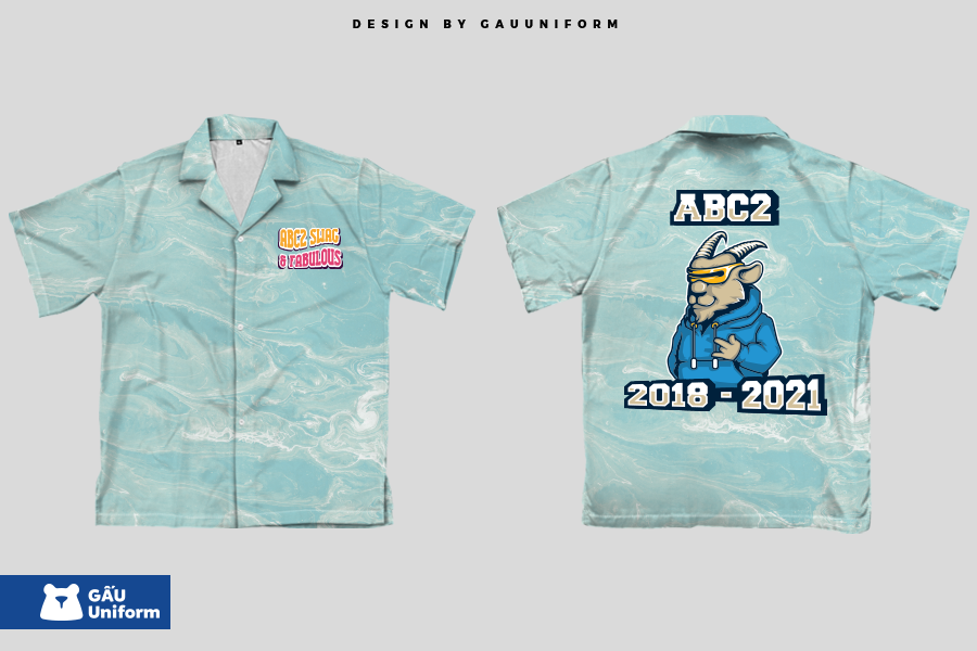 Áo lớp sơ mi Tie dye - SM209