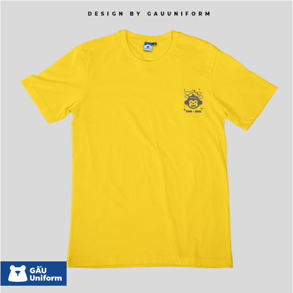 Áo lớp T-Shirt Unisex Vàng Tươi
