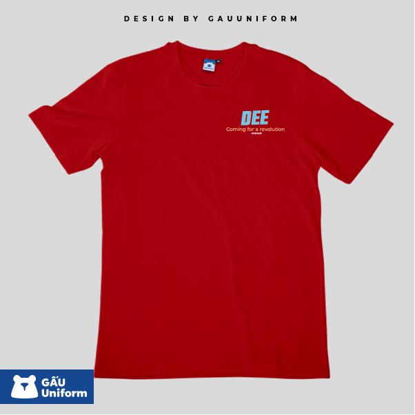 Áo lớp T-Shirt Unisex Đỏ tươi