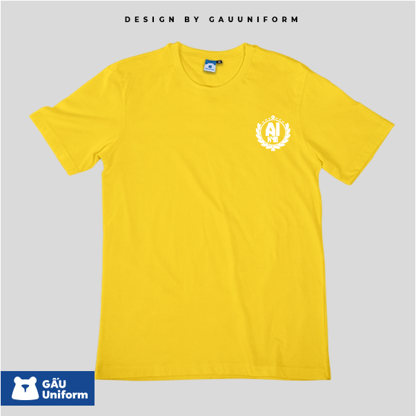 Áo lớp T-Shirt Unisex Vàng Tươi