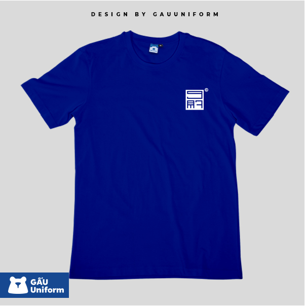 Áo Lớp T-Shirt Unisex Xanh Cobalt