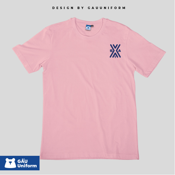 Áo lớp T-Shirt Unisex Hồng pastel