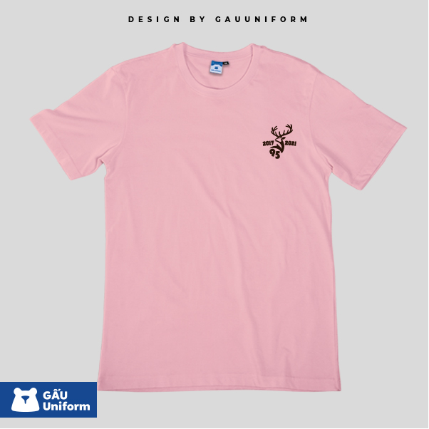 Áo lớp T-Shirt Unisex Hồng Pastel
