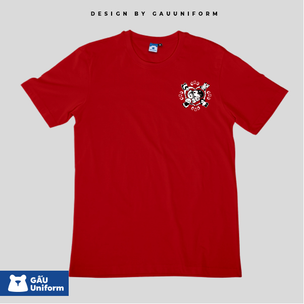 Áo lớp T-Shirt Unisex Đỏ tươi