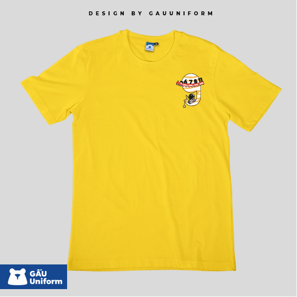 Áo lớp T-Shirt Unisex Vàng tươi