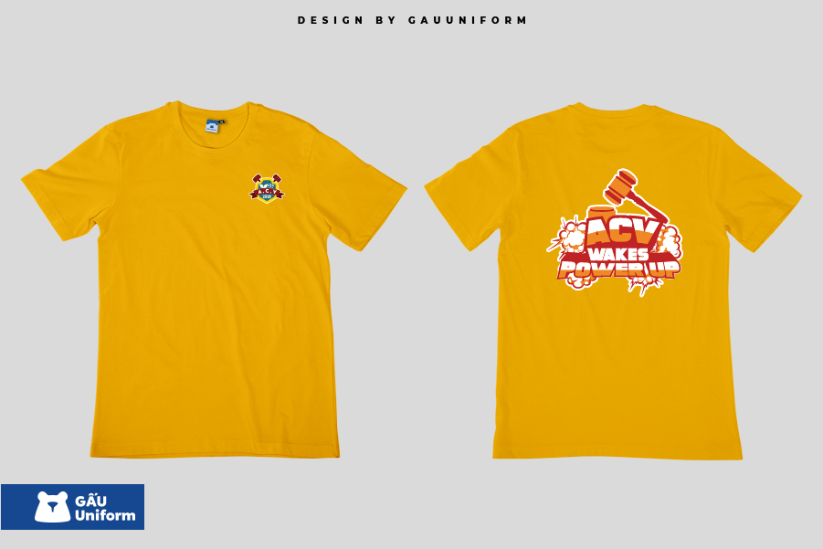 Áo lớp T-Shirt Unisex Vàng Mustard