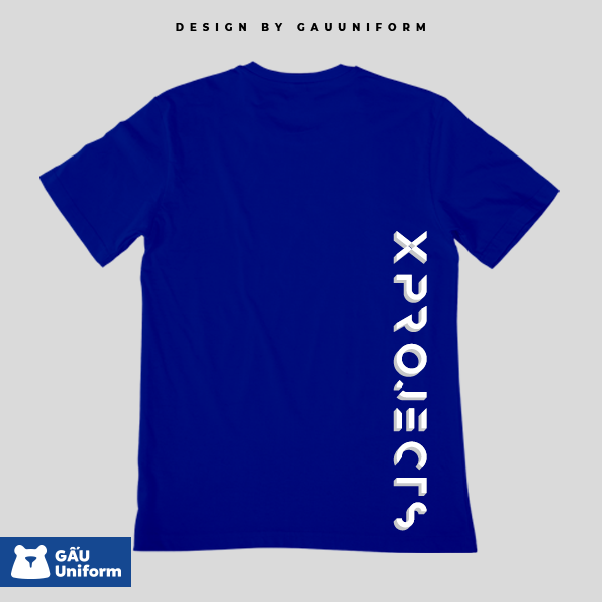 Áo lớp T-Shirt Unisex Xanh cobalt