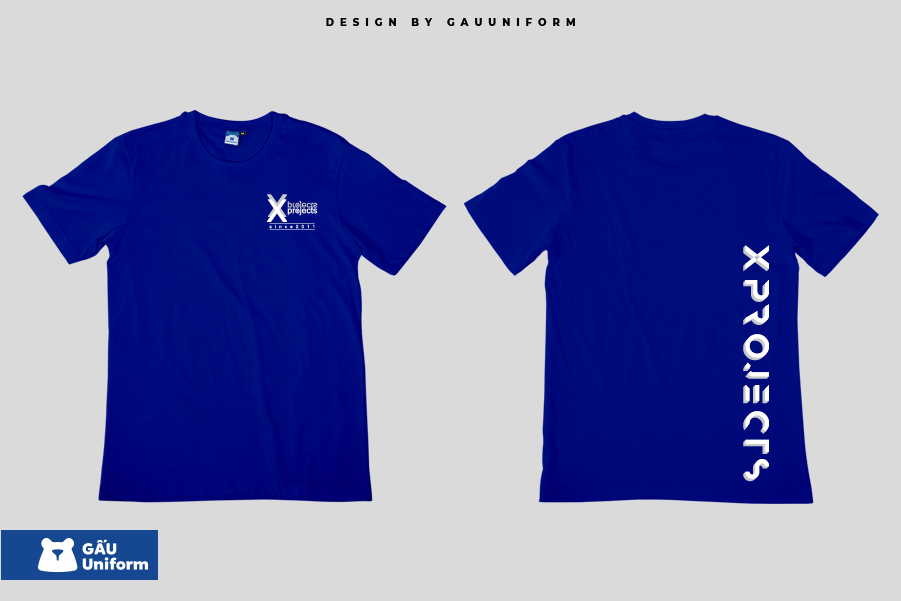 Áo lớp T-Shirt Unisex Xanh cobalt