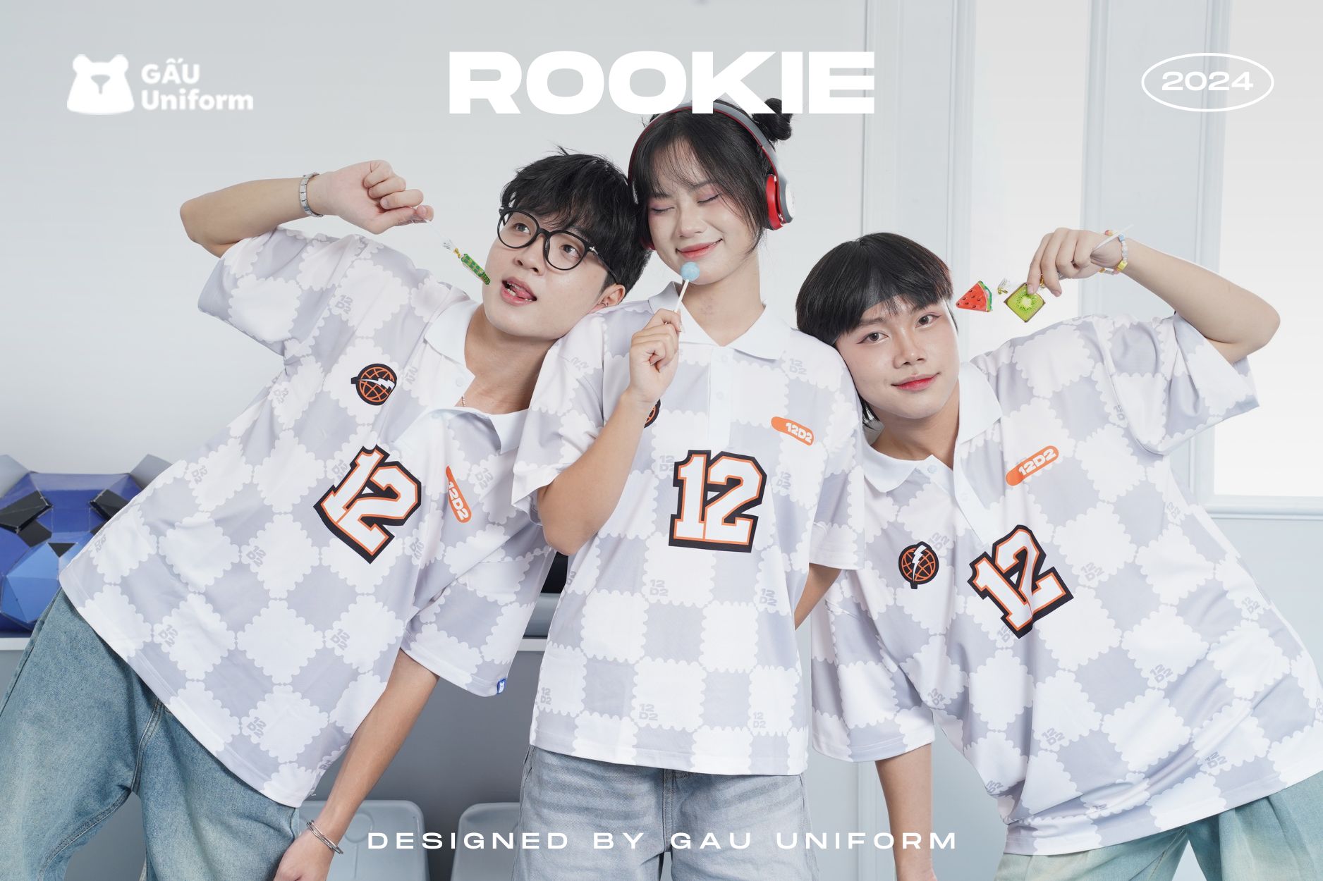 Áo lớp Rookie Xám