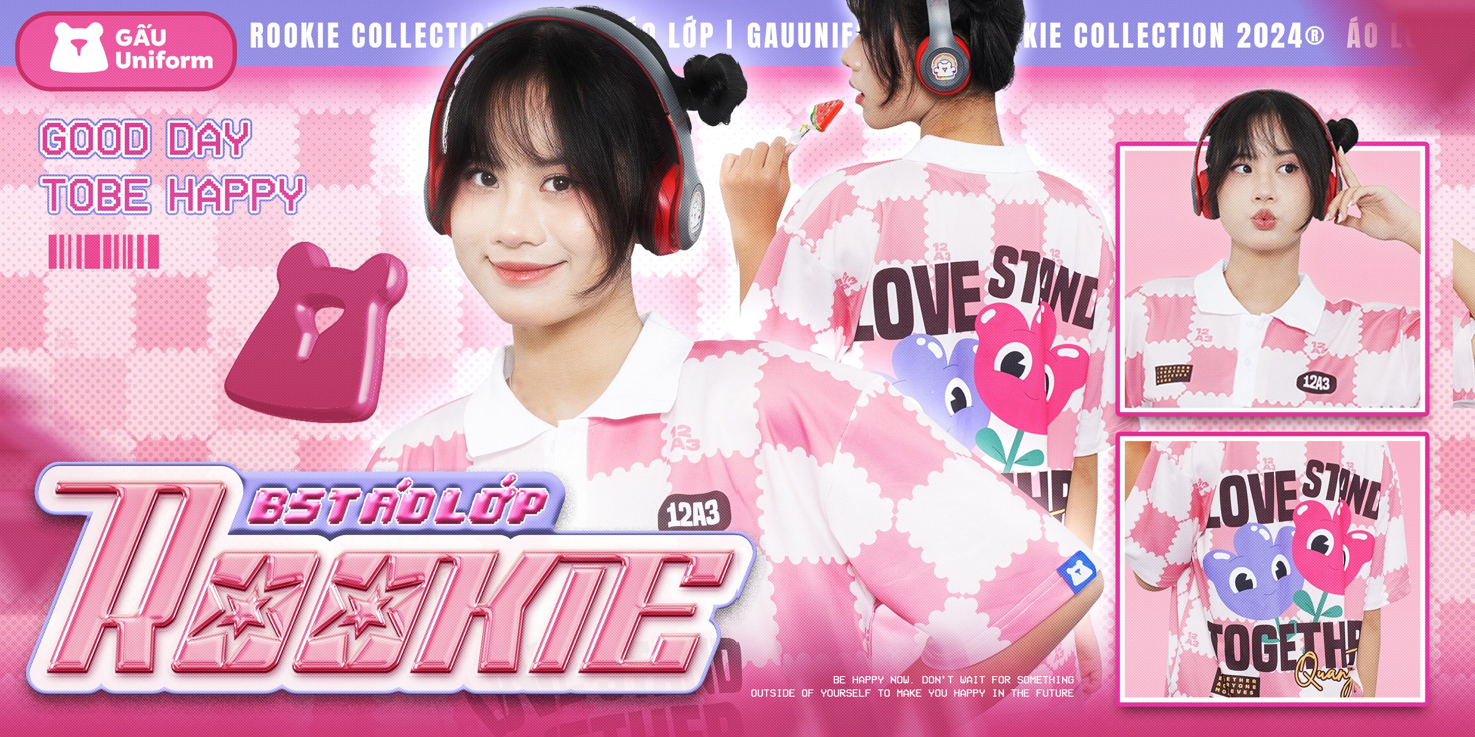 ÁO LỚP ROOKIE - NGỌT NGÀO NHƯ NHỮNG VIÊN KẸO