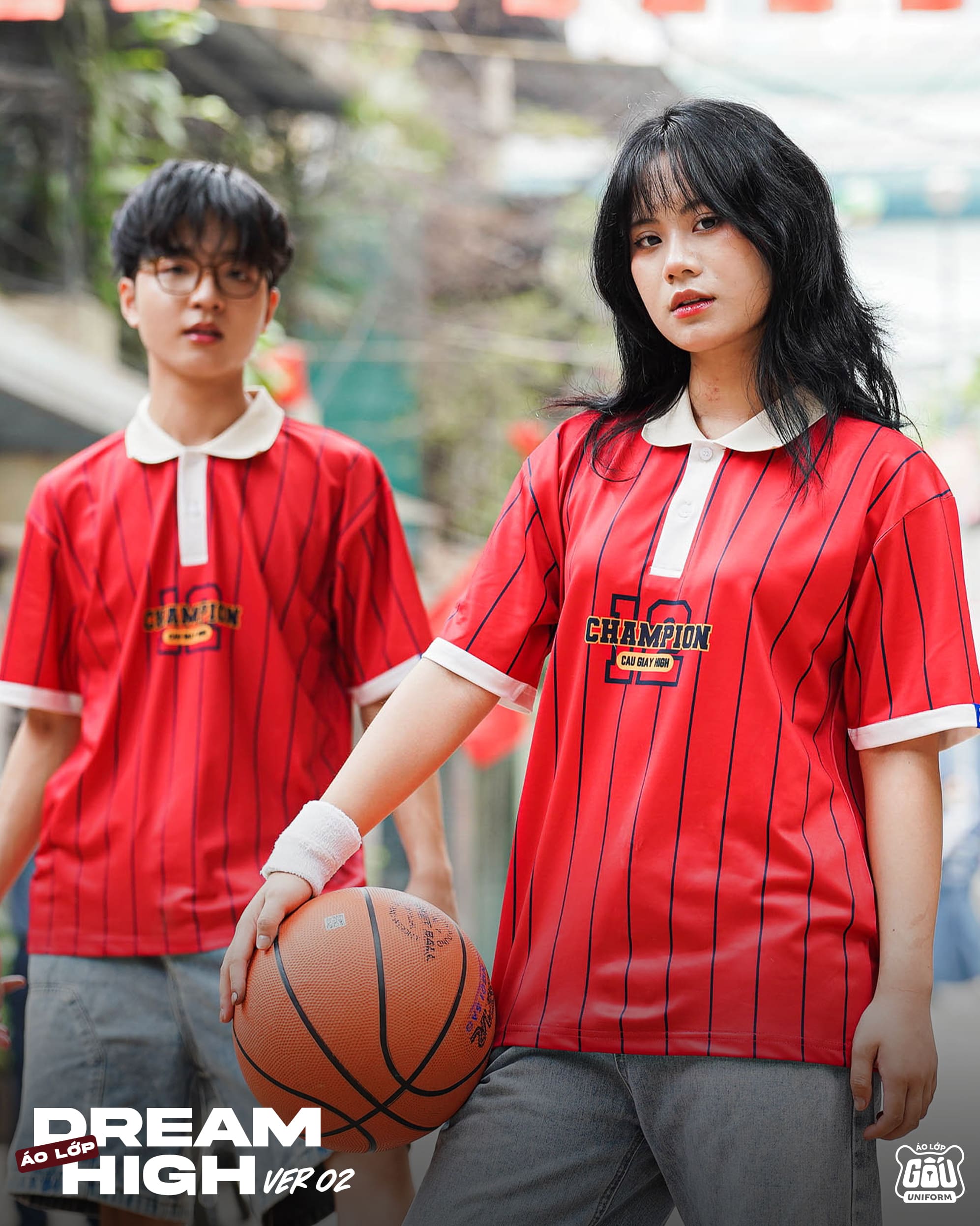 Áo lớp Dream High 2.0 Đỏ