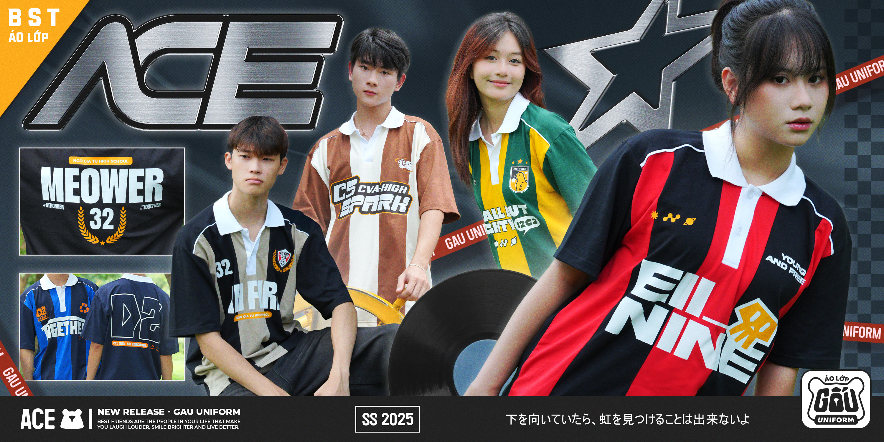 BST ÁO LỚP ACE – KHÔNG HOÀN HẢO NHƯNG LÀ DUY NHẤT