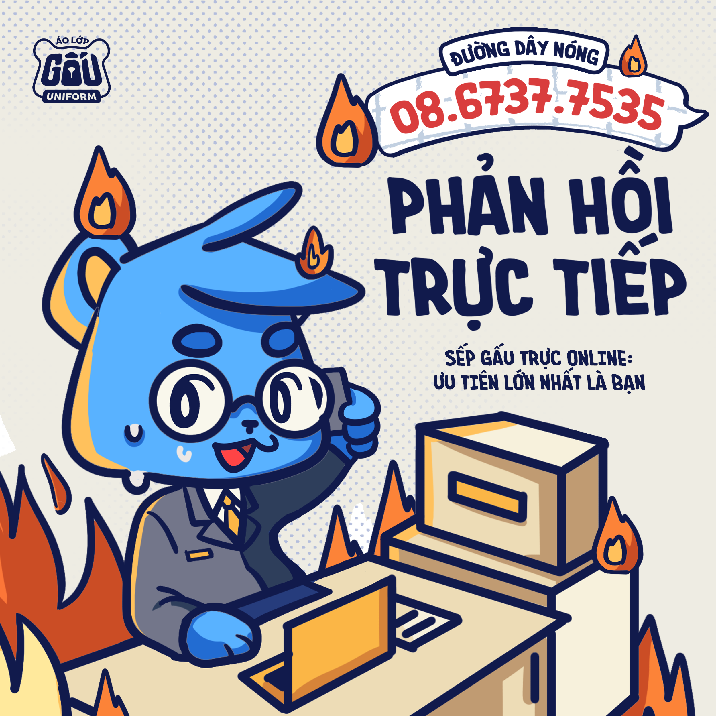 HOTLINE PHẢN HỒI CHẤT LƯỢNG - DỊCH VỤ