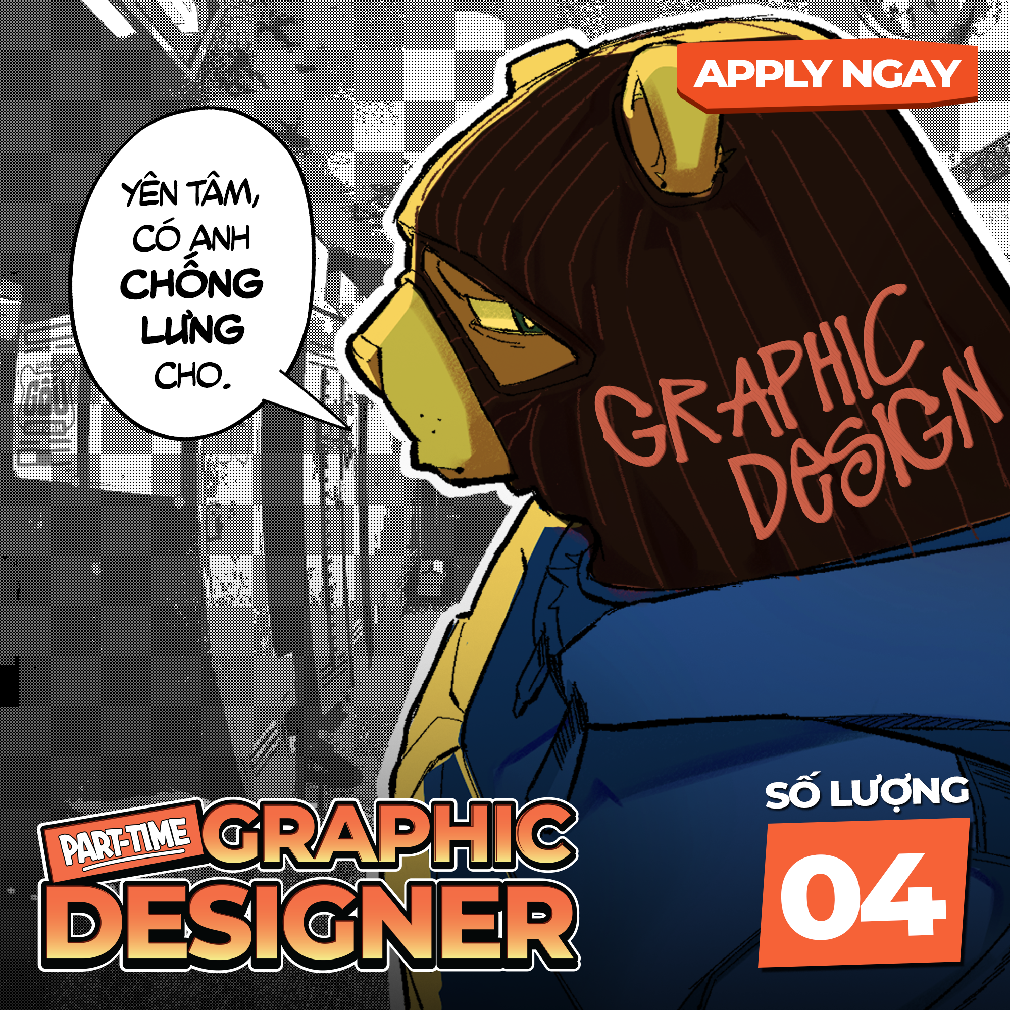 [GẤU UNIFORM] VỊ TRÍ GRAPHIC DESIGNER (PART-TIME)