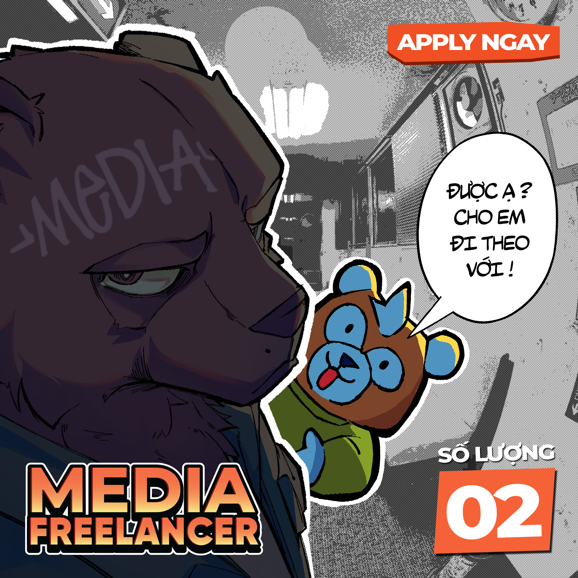 [GẤU UNIFORM] VỊ TRÍ MEDIA FREELANCER